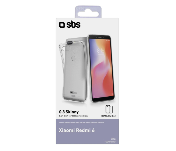 Etui Skinny do Xiaomi 6 czerwone - 1439575 - zdjęcie 2